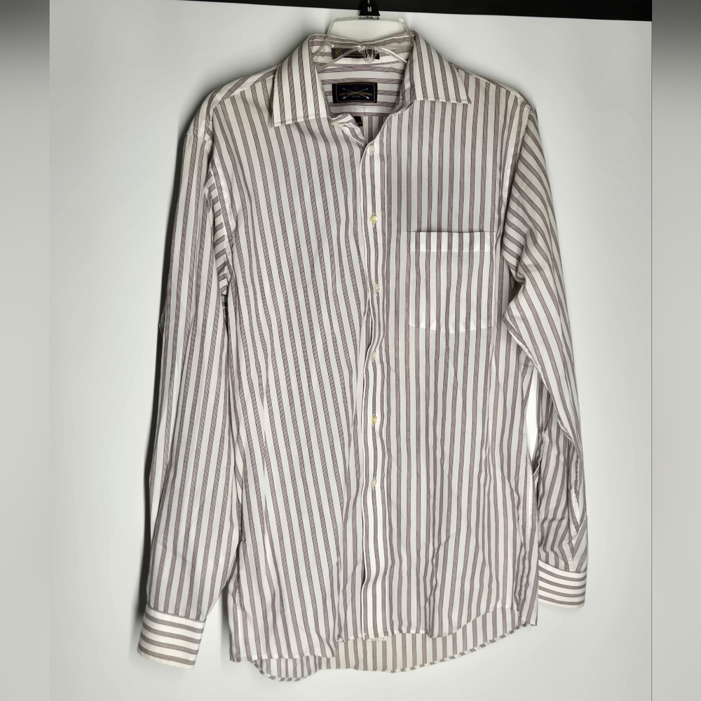 The Arrow Company Pink and White Dress Shirt